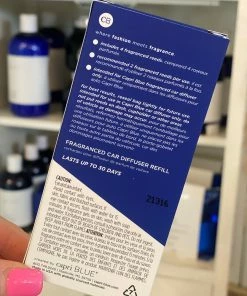 The Pink Leopard CAPRI BLUE - Car Diffuser ••REFILL STICKS - Volcano