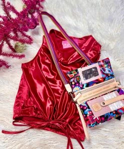 The Pink Leopard CONSUELA - Uptown Crossbody - Black Swirly New Arrivals