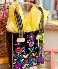 The Pink Leopard Mini Tia Chica Tote - CONSUELA