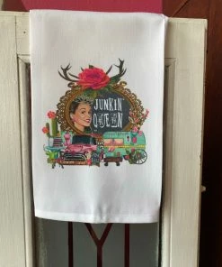 The Pink Leopard New Arrivals Junkin Queen - Kitchen Towel