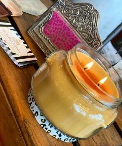 The Pink Leopard Trophy - Tyler Candle Company