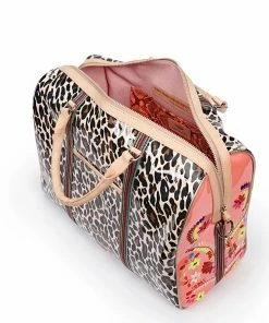 The Pink Leopard New Arrivals The Liz Brown Leopard Jetsetter Consuela