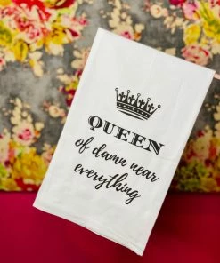 The Pink Leopard New Arrivals Hand Towel - Queen Of Damn Near Everything