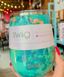 The Pink Leopard 14 Oz Stemless Cup - SWIG New Arrivals 20 The Pink Leopard 14 Oz Stemless Cup - SWIG New Arrivals