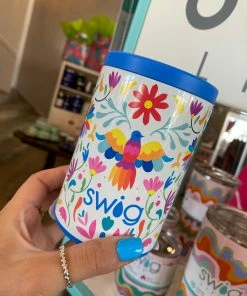 The Pink Leopard 12 Oz Koozie - SWIG New Arrivals