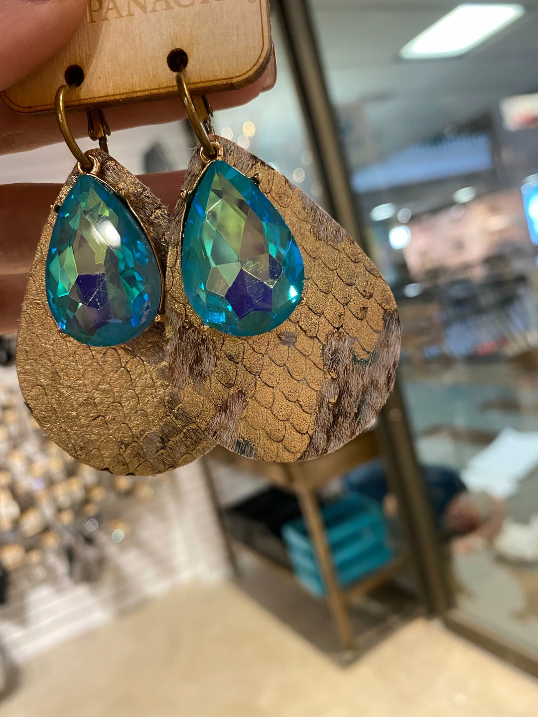 The Pink Leopard New Arrivals PINK PANACHE - SNAKESKIN LOVE EARRINGS 2 The Pink Leopard New Arrivals PINK PANACHE - SNAKESKIN LOVE EARRINGS