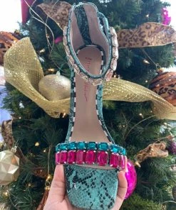 The Pink Leopard BETSY JOHNSON GLAM HEEL New Arrivals