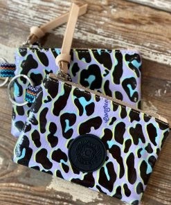 The Pink Leopard CONSUELA - Lavender Leopard Keychain RESTOCK!!!