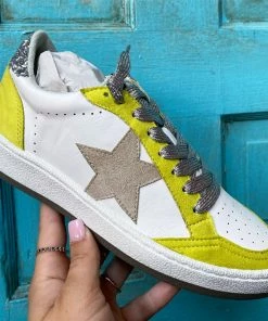 The Pink Leopard KK's Neon Sneakers