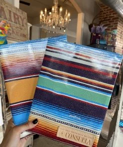 The Pink Leopard CONSUELA - Notebook Cover - Serape New Arrivals