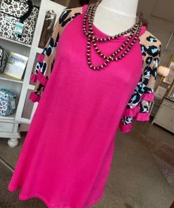 The Pink Leopard New Arrivals The Linda Top