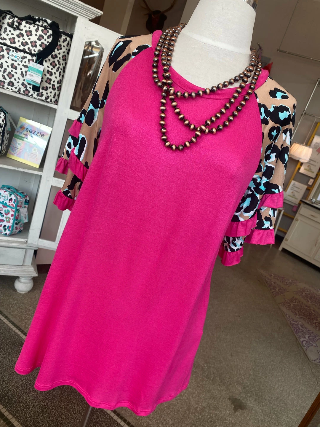 The Pink Leopard New Arrivals The Linda Top 2 The Pink Leopard New Arrivals The Linda Top
