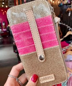 The Pink Leopard CONSUELA Card Organizer - LALA