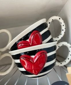 The Pink Leopard Sassy Heart Mugs 8 The Pink Leopard Sassy Heart Mugs