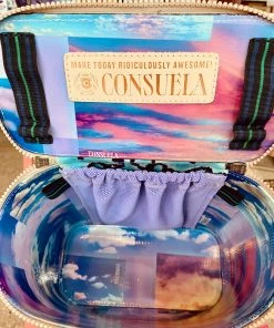 The Pink Leopard Consuela - Cora Slim Train Case New Arrivals