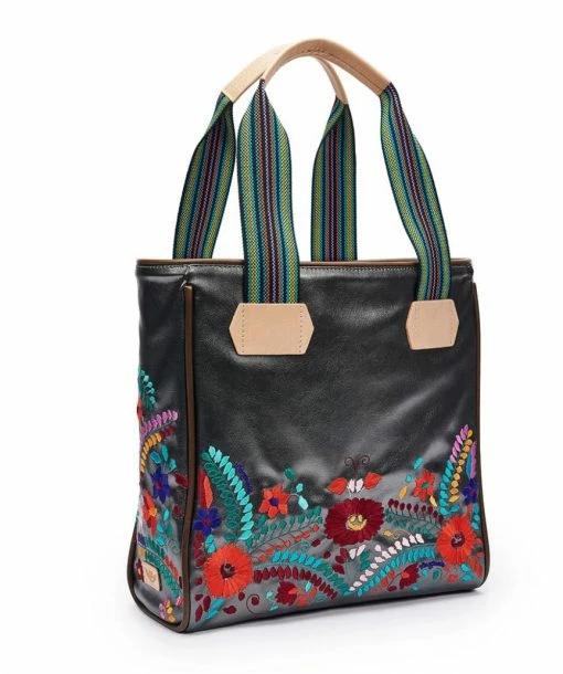 The Pink Leopard Consuela-The Olgita Plomo Classic Tote 9 The Pink Leopard Consuela-The Olgita Plomo Classic Tote