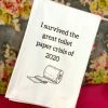 The Pink Leopard Hand Towel - Toilet Paper Crisis