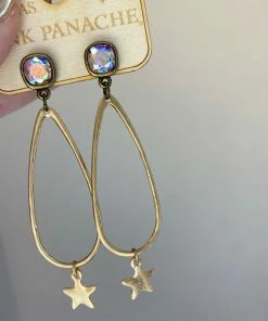 The Pink Leopard Pink Panache - Star Dream Earrings