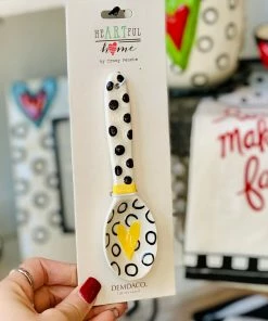 The Pink Leopard Heart Spoons