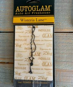 The Pink Leopard Wisteria Lane Car Freshener- Tyler Candle Company