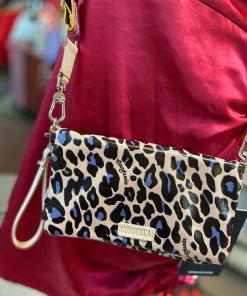 The Pink Leopard New Arrivals CONSUELA - Uptown Crossbody - Blue Jag