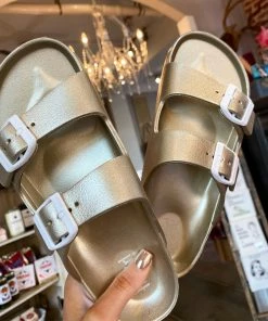 The Pink Leopard The Goldie Shoes