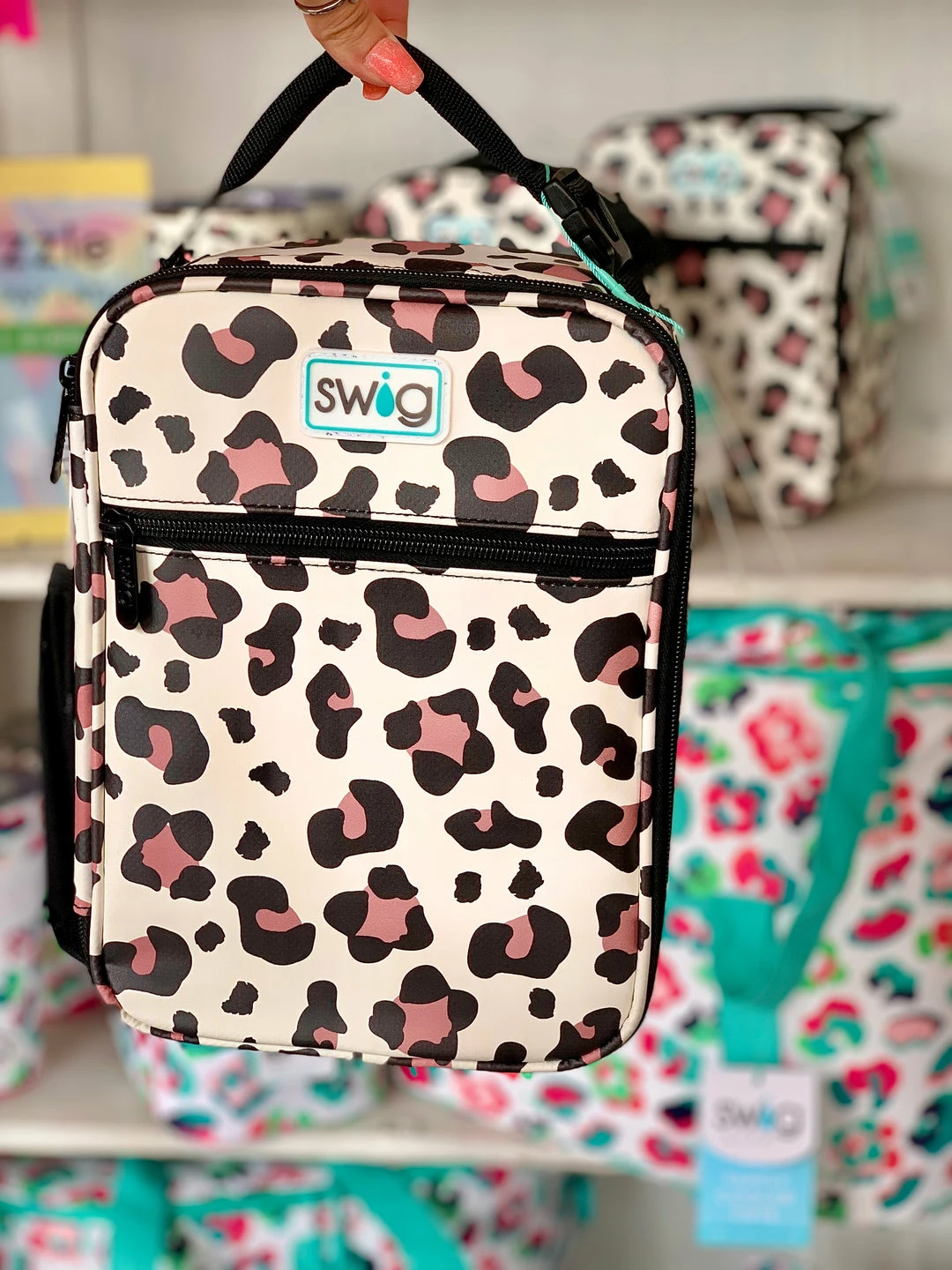 The Pink Leopard New Arrivals SWIG - Boxxi Lunch Box - LUXY LEOPARD 2 The Pink Leopard New Arrivals SWIG - Boxxi Lunch Box - LUXY LEOPARD