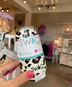 The Pink Leopard Luxy Leopard Stemless Flute (6oz) New Arrivals