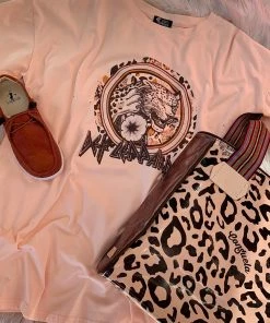 The Pink Leopard Camel Corduroy Dream Shoes