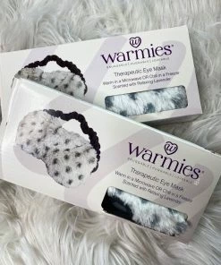 The Pink Leopard New Arrivals Snow Leopard Warmie - Eye Mask