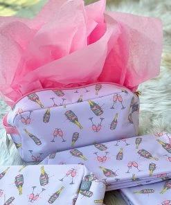 The Pink Leopard New Arrivals Champagne Dreams Cosmetic