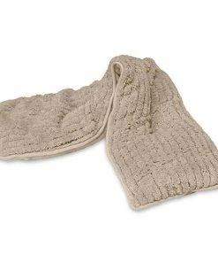 The Pink Leopard New Arrivals Grey/Cream - Neck Warmie Wrap