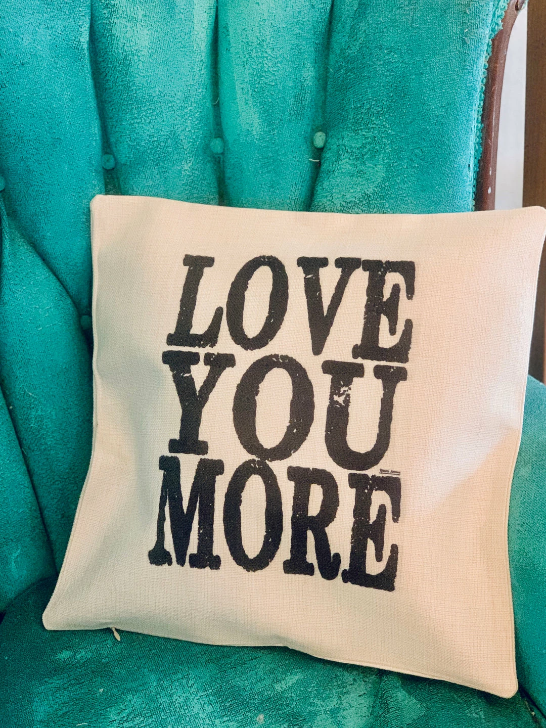 The Pink Leopard Love You More - Pillow Cover 1 The Pink Leopard Love You More - Pillow Cover