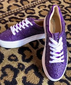 The Pink Leopard New Arrivals BETSY JOHNSON - Purple Rhinestone Dream
