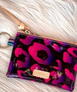 The Pink Leopard PEBBLES Pouch - CONSUELA