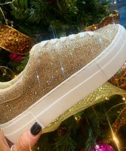 The Pink Leopard New Arrivals BETSY JOHNSON - Gold Rhinestone Dream