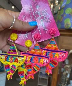 The Pink Leopard New Arrivals Fiesta Earrings