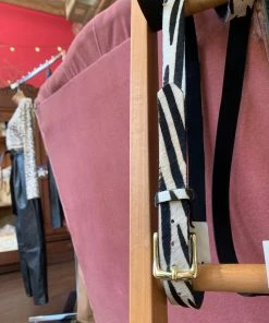 The Pink Leopard Zebra Hyde Belt New Arrivals