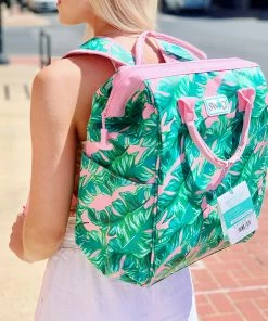 The Pink Leopard New Arrivals Palm Springs - COOLER BACKPACK