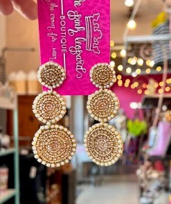 The Pink Leopard The DD Earrings New Arrivals