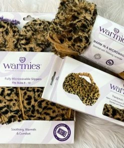 The Pink Leopard New Arrivals Dark Leopard Warmie - House Shoes