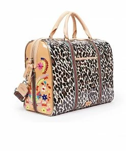 The Pink Leopard New Arrivals The Liz Brown Leopard Jetsetter Consuela