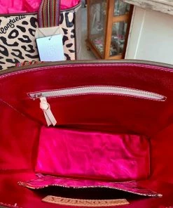 The Pink Leopard CONSUELA - Classic Tote {BAM BAM} New Arrivals 5 The Pink Leopard CONSUELA - Classic Tote {BAM BAM} New Arrivals