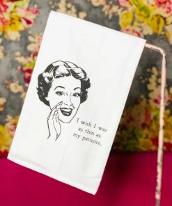 The Pink Leopard Hand Towel - Thin As My Patience