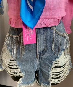 The Pink Leopard Vegas Baby Bling Shorts New Arrivals