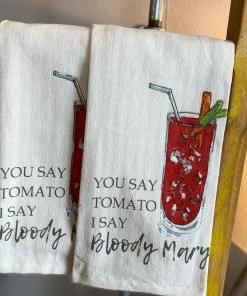 The Pink Leopard Bloody Mary - Tea Towel New Arrivals
