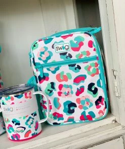 The Pink Leopard SWIG - Boxxi Lunch Box - Leopard Party New Arrivals