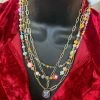 The Pink Leopard PINK PANACHE - MULTI Layering Necklace New Arrivals
