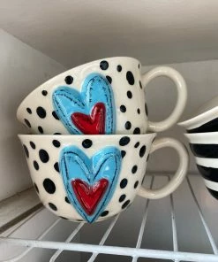 The Pink Leopard Sassy Heart Mugs 7 The Pink Leopard Sassy Heart Mugs