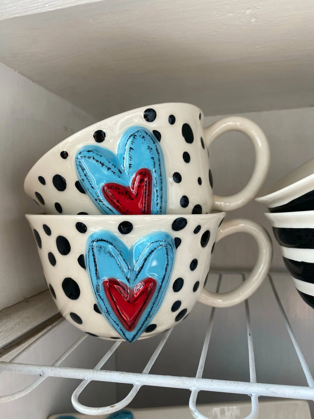 The Pink Leopard Sassy Heart Mugs 3 The Pink Leopard Sassy Heart Mugs
